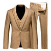 HEFLASHOR 2019 3Pc (jacket + Vest + Trouser) Male Business Dress Cultivate Spring Suit Solid Casual Office Suit Wedding Suits